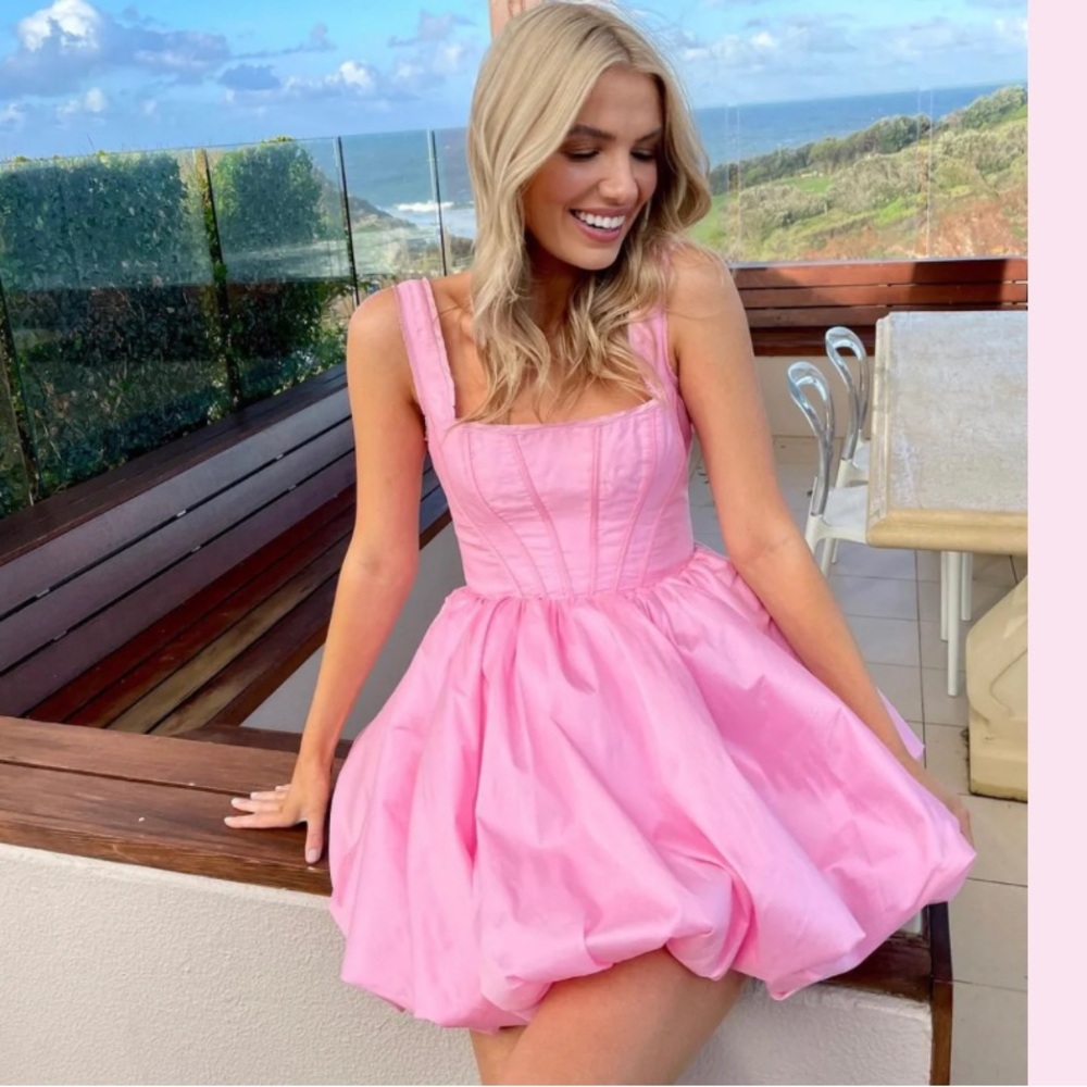 AJE - SUZETTE BUBBLE MINI DRESS